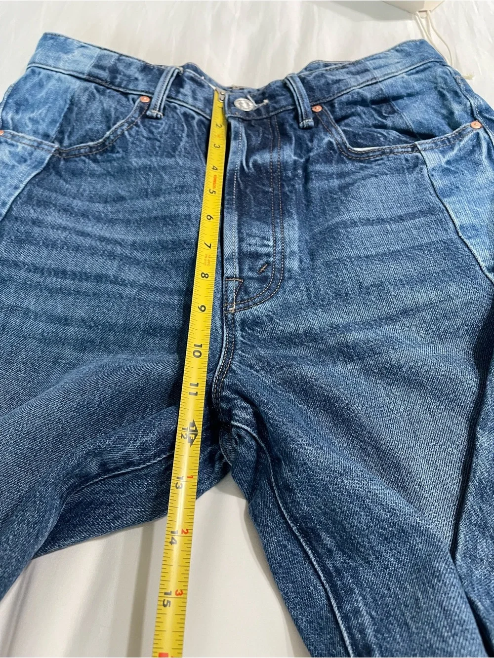MOTHER The Tux Sidestepper Sneak Fray Jeans - Picture 9 of 14